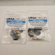 URSA CIRCLES 15 x SOFT CIRCLE LAV COVERS. Lot Of 2
