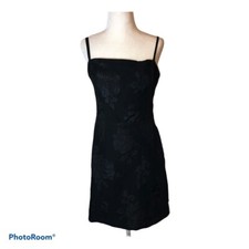 URBAN OUTFITTERS Black Rayon Blend Sleeveless A Line Party Cocktail Dress Sz M