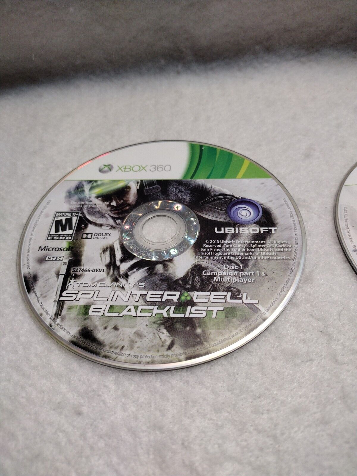  Tom Clancy's Splinter Cell Blacklist(XBox 360