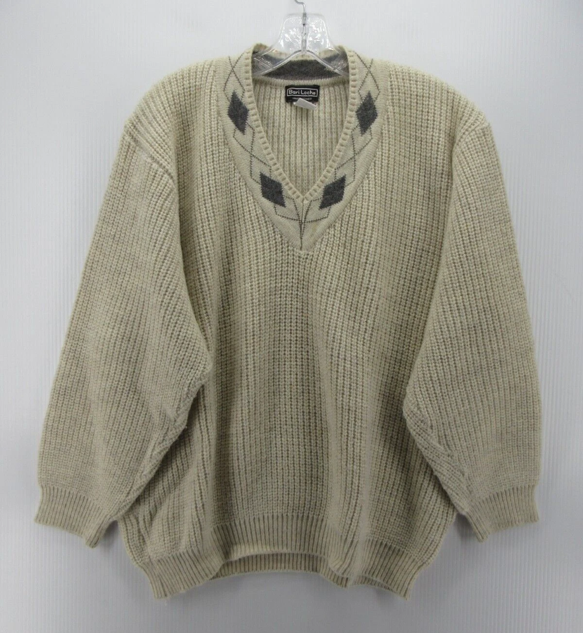 VINTAGE Bariloche Sweater Men Large White Wool Handloomed Pullover Grandpa 90s*
Opens in a new windo
