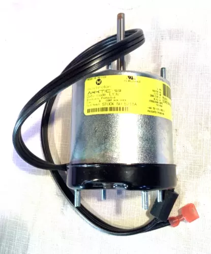 Morrill motor genteq A2701,1PH, 1/15hp,208/230v,1550/800rpm