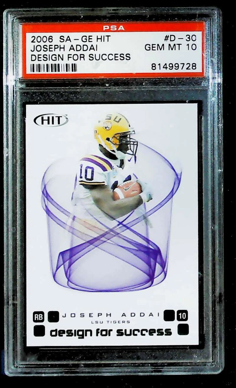 Joseph Addai SA-GE Hit Design for Success #D30 Design for Success-Green