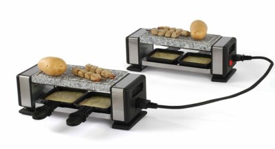 2 - 4 Pers. 2 + 2 Connect LIVOO DOC200 Raclettegerät SUPER SALE AKTION 2026