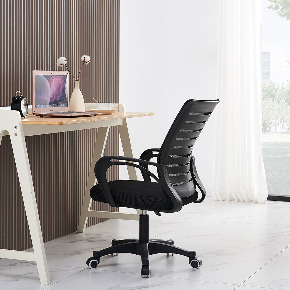 Home Office Mesh Chairs Computer Desk Chair Back Support & Wheels for