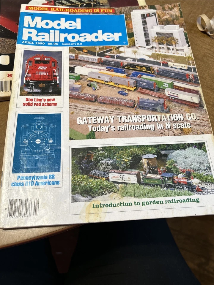 Model Railroader 5 Various Issues January 1982, March/Sept 1989 & March/April’90 - Image 2 of 4