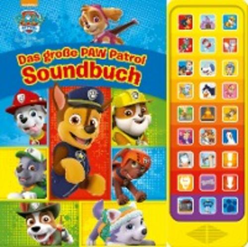 Thumbnail - Das Große Paw Patrol Soundbuch - 27-button-soundbuch Mit 24 Seiten Für