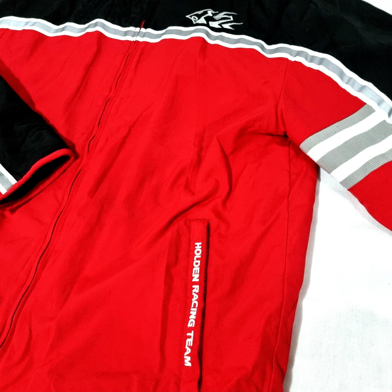 HRT Holden Racing Team Jacket Reversible Full Zip Black Red Men Size M - product detail image 6