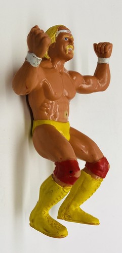 Vtg Titan Sports Hulk Hogan WWF Wrestling Rubber Figure 8" 1984 LJN Wrestler WWE - Picture 6 of 10