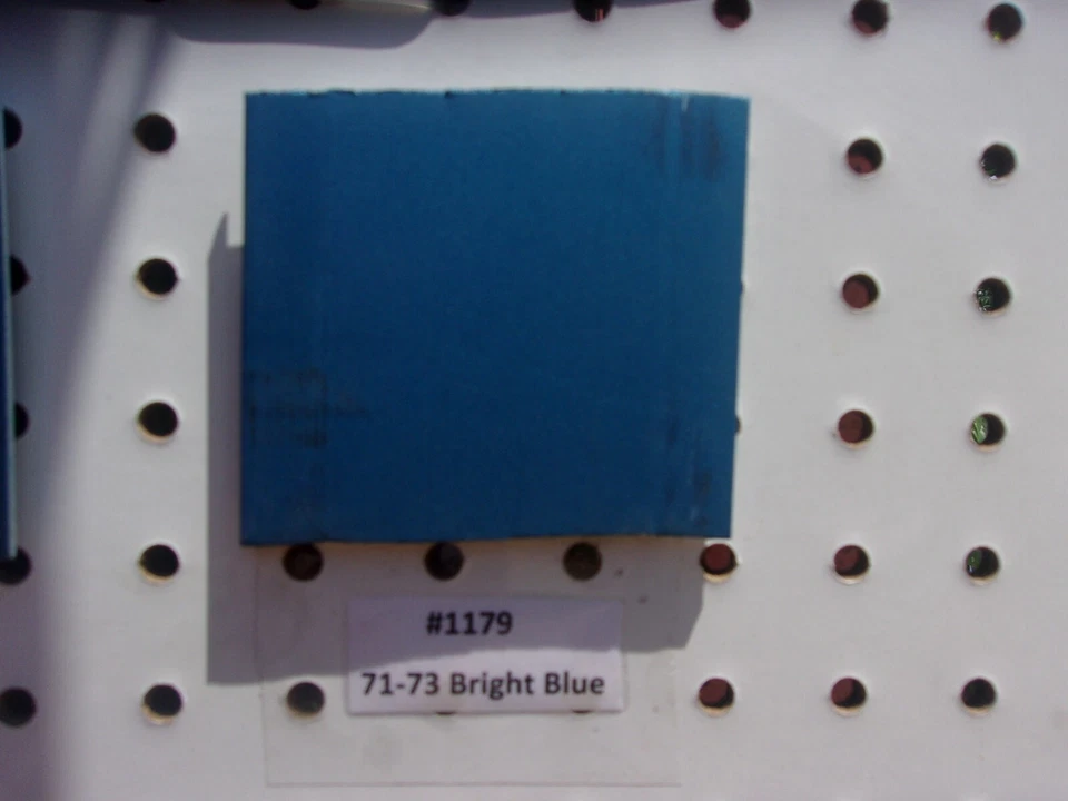 1971-1973 Plymouth Dodge Chrysler Premium Interior Paint - # 1179 Bright Blue - Image 3 of 3