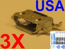3x For BLACKBERRY PRIV STV100-1 Lot of Micro USB Charging Port Charger Sync USA