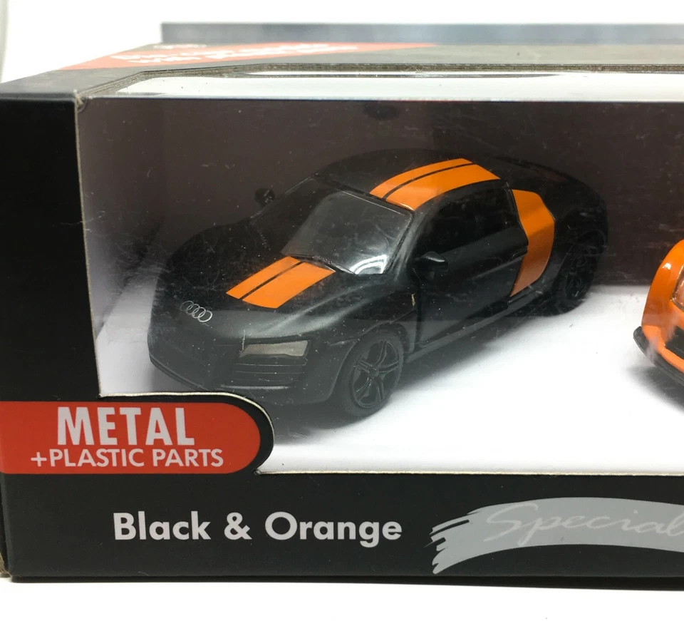 Juego SIKU Gumpert Apollo 2009 Naranja y Audi R8 Spyder Negro Ref#6310 1/55 (3") Foto 3 de 4