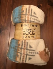 Boot Barn Fleece Throw 50x60. New