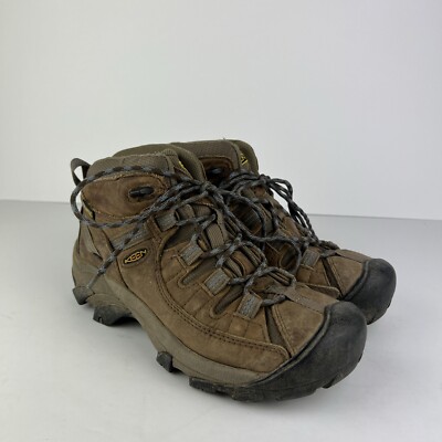 Keen braune Lederstiefel (keen.dry) Damengröße UK 4 (R8)