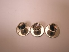 5/16" Gray Round Mother of Pearl Vintage Formal Tuxedo Prom Shirt Stud set c338