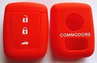 <!--F#f_0-->RED SILICONE NON FLIP KEY COVER SUITS HOLDEN MALOO SS V8 SV6 VE COMMODORE <!--F/-->