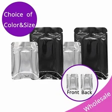 4CustomPrint Glossy Smell Proof Resealable Mylar Zip Seal Bags Storage Candy