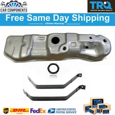TRQ Fuel Gas Tank 24.5 Gallon w/ Strap Set For 1999-2004 Ford F150 F250 Lincoln