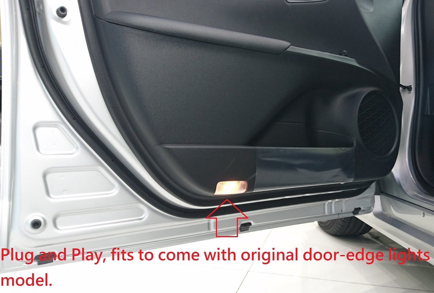 For TOYOTA AVALON 201317 LED door open warning lights blinking flash