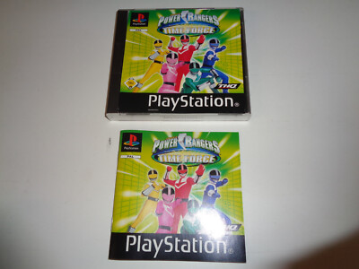 PlayStation 1  PSX  PS 1    Power Rangers: Time Force