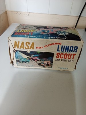 Vintage Louis Marx Co NASA Moon Scout Space Toy Hong Kong