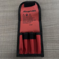 Snap-on Tools 4-piece Tapered Bit Extractor Set C0407 Made In Usa Pouch Only