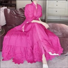 Zimmermann Teddy Scallop Frill Dress Size 0