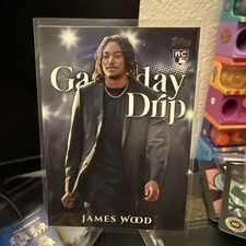 2025 Topps Series 1 Celebration James Wood RC Gameday Drip Insert #GD-3