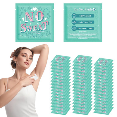 Deodorant Body Wipes   Individually Wrapped, Hypoallergenic & Travel Friendly