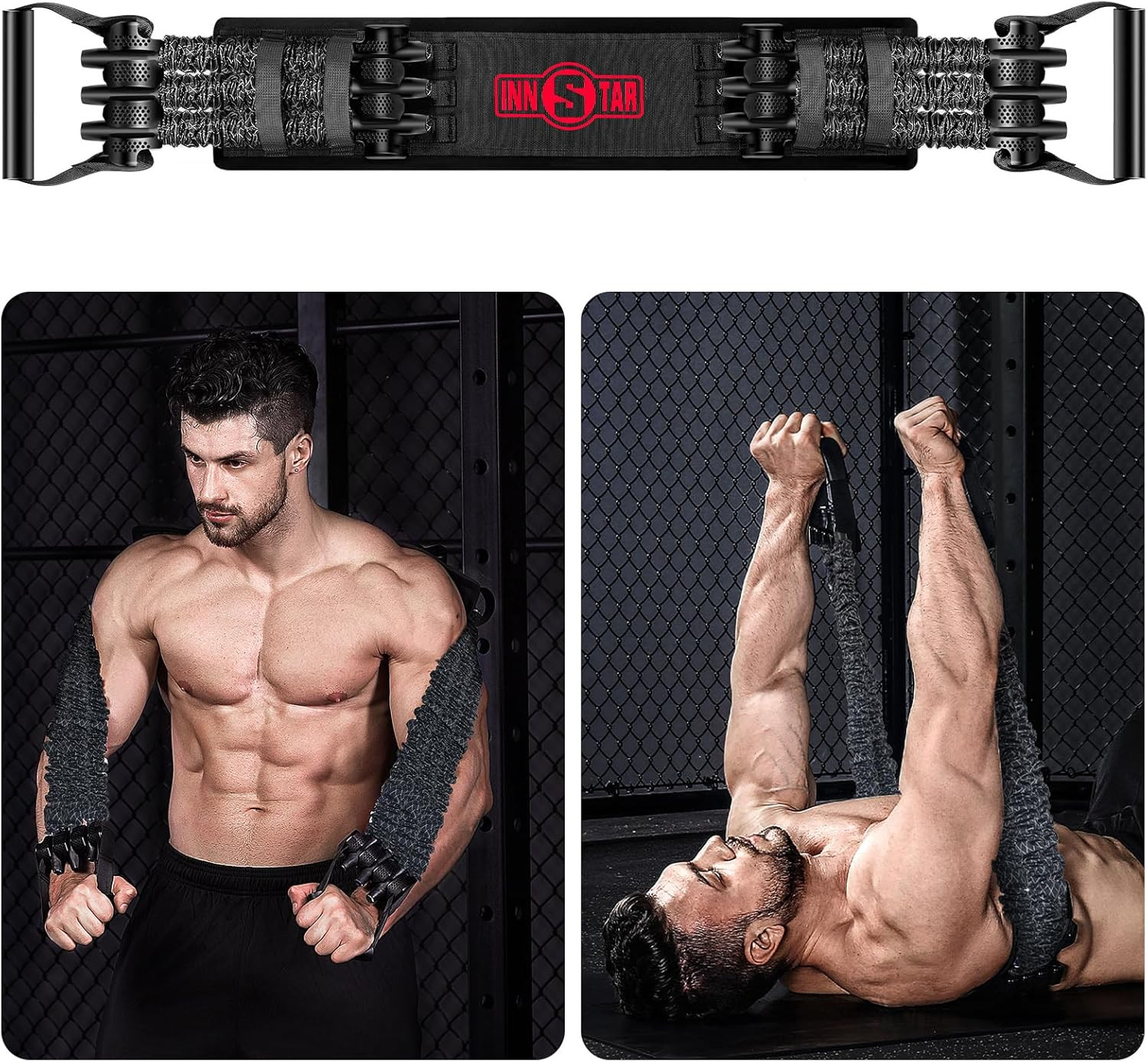 Bandas de resistencia multifunción para ejercicio y press de banca en casa zx