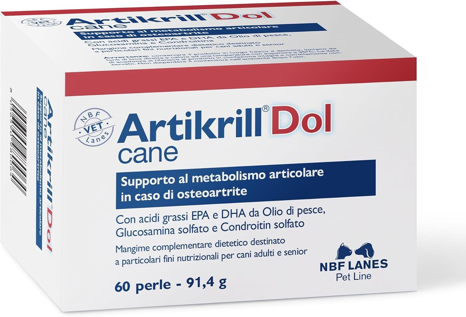 Artikrill Dol 60 Perle: Aiuta il tuo Cane a Muoversi Senza Dolore