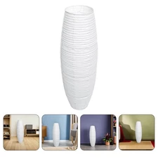 2 Pcs Modern Light Cover Home Lighting Accessory Foldable Paper Floor Lamp