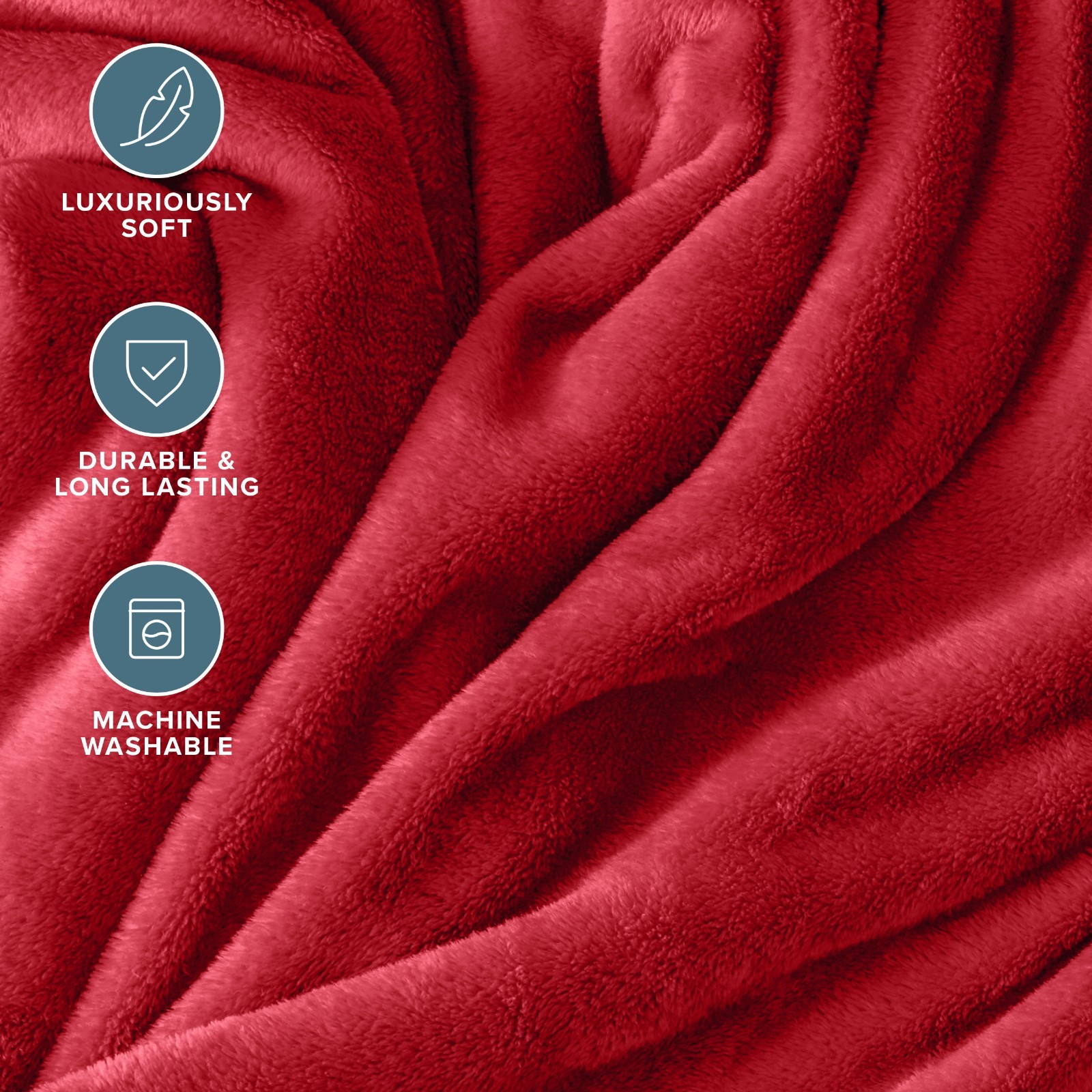 Bare Home Microplush Fleece Blanket - Lightweight & Ultra Soft