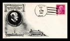 DR JIM STAMPS US COVER THOMAS EDISON FDC SCOTT 945 HAND CANCEL LOWRY CACHET