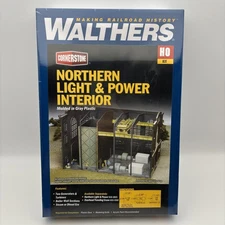 Walthers HO 933-3130 Northern Light & Power Interior Kit