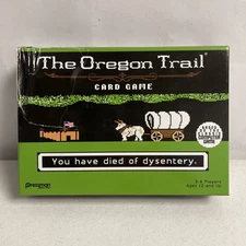 The Oregon Trail Card Game - by Pressman New Sealed In Damaged Box