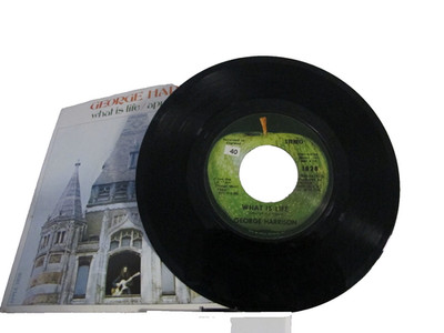 45 RECORD - GEORGE HARRISON - WHAT IS LIFE