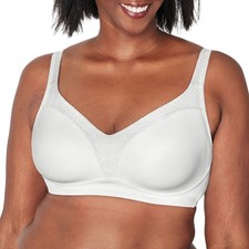 Playtex Women's White Bounce Control Convertible Wireless Bra 40D