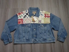 Ralph Lauren Denim Embroidered Women’s Jacket Size XL Denim Jacket NWT