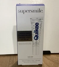 Supersmile Quikee Whitens,fresh Breath Removes Stains On-The-Go -Cool Mint .35oz