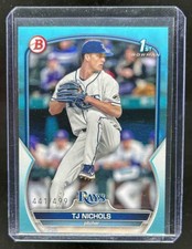 2023 Bowman Draft TJ Nichols Sky Blue /499