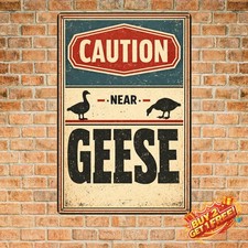Beware of Chickens Funny Chicken Coop Signs Metal Tin Sign 8x12 Decor