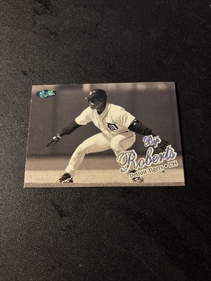 1998 Fleer Ultra Bip Roberts Platinum Medallion 79/98 Tigers #452P