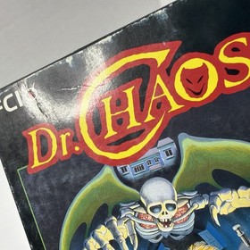 Dr. Chaos (Nintendo NES, 1988) CIB Complete In Box! W Game and Manual! Tested!
