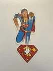 Vintage 1970s Superman Sticker 9.5” Original DC Comics Man Of Steel