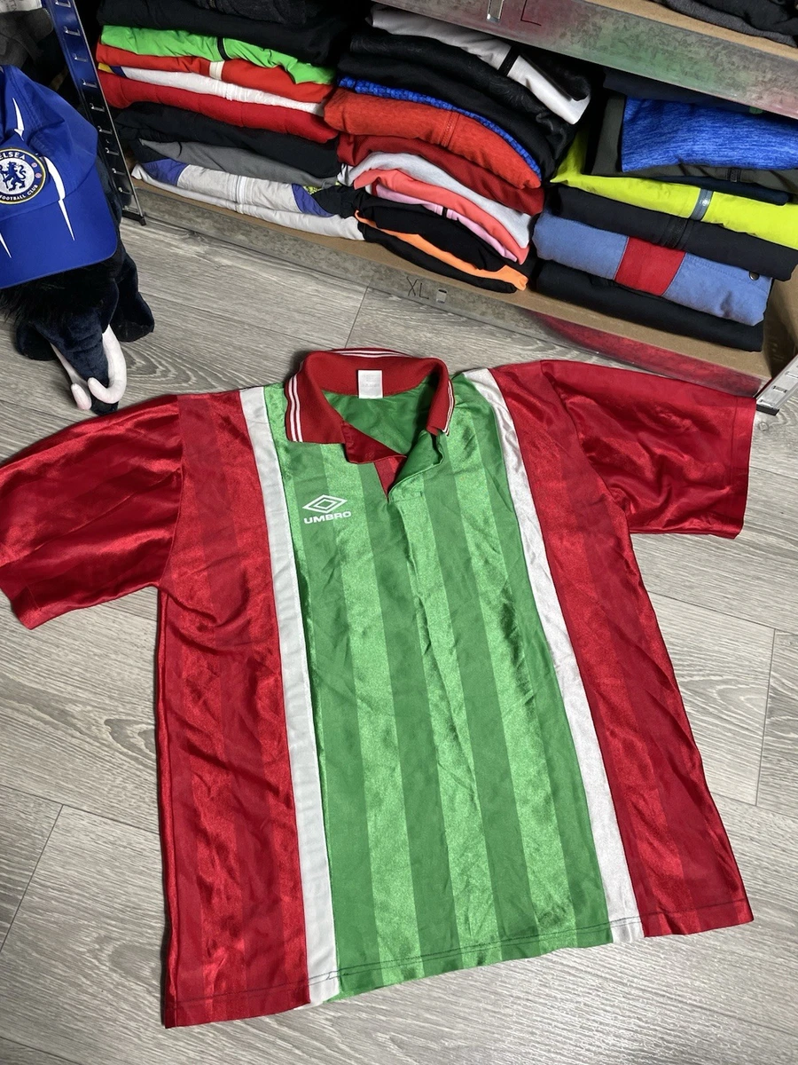 アンブロ　ヴィンテージ　Maglia　XL　フットボール　サッカー Umbro Jersey Green Men's Activewear for Sale | Shop Men's Athletic