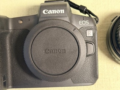 Canon EOS R 32,5MP Systemkamera - Schwarz (Nur Gehäuse) Wie neu!!!