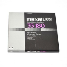 / maxell Maxell UD 35-180 Sound Recording Tape Metal Precision Reel Metal Reel
