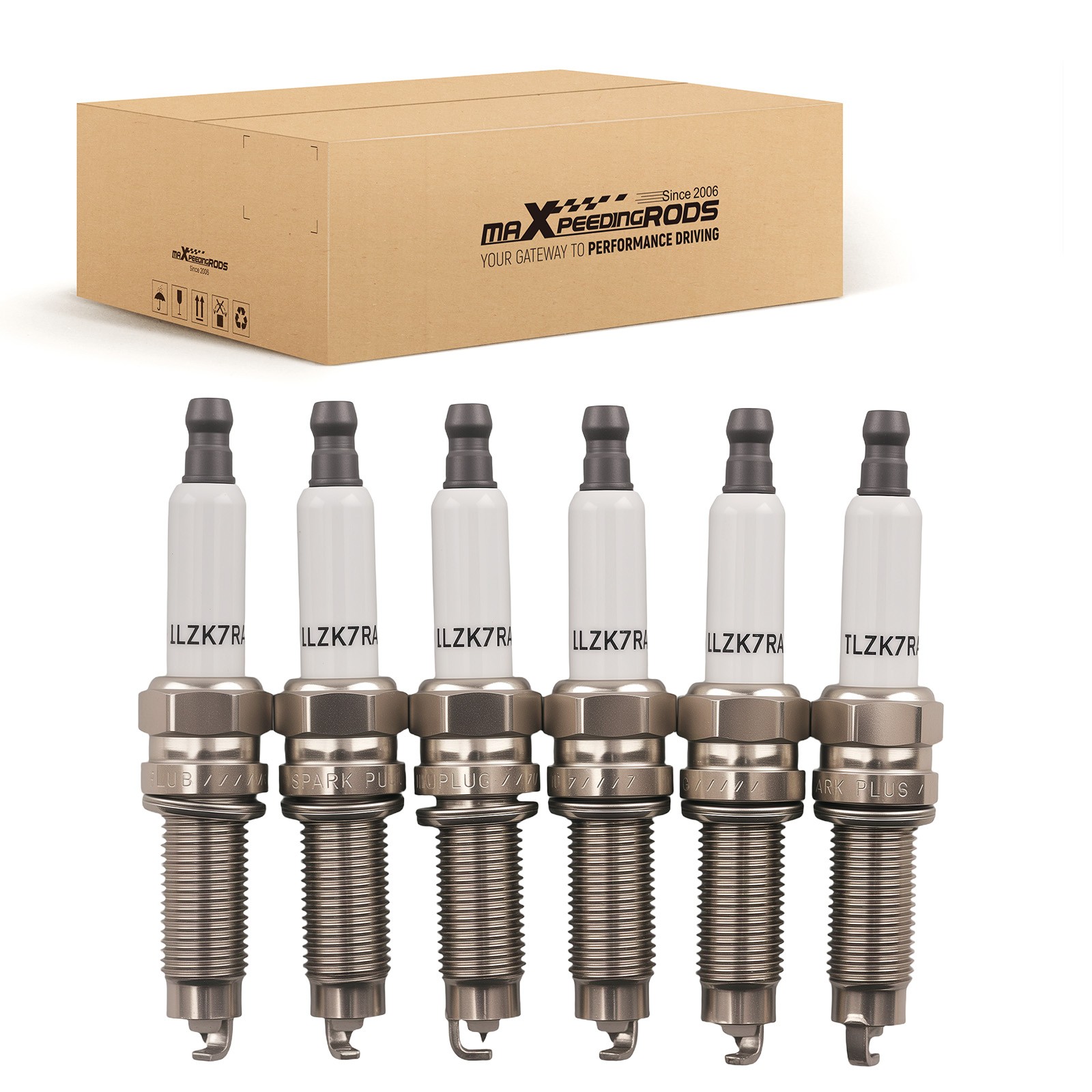 Iridium Plugs for VW Atlas/Passat/Touareg V6 3.6L 2007-2019 ILZKR7A