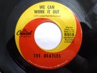 BEATLES 45 RPM 7" VINYL - We Can Work It Out / Day Tripper