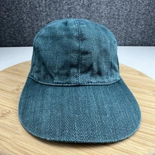 Ecolution Hemp Herringbone Hat Cap Strapback OSFM Green